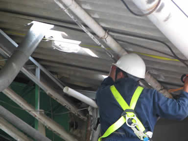 Instalación de Ductos de Electrodos